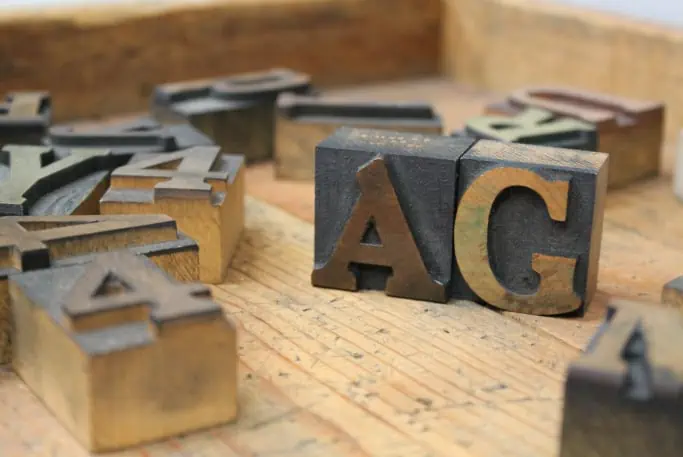 AG stamp blocks