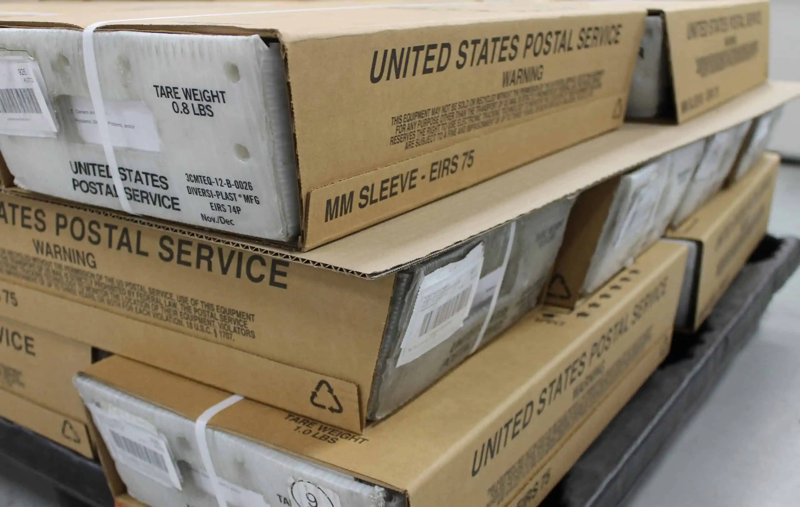 USPS mail trays